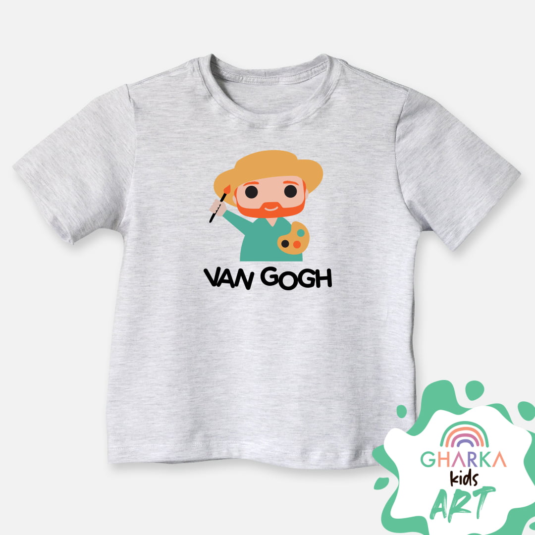 Camiseta Infantil Sem Gênero Van Gogh