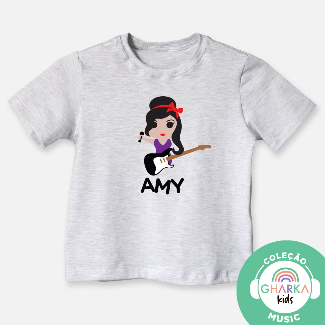 Camiseta Infantil Sem Gênero Amy