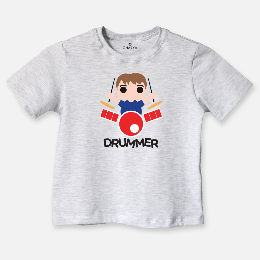 Camiseta infantil Drummer