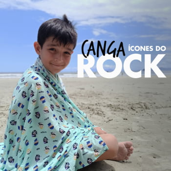 Canga Ícones do Rock 