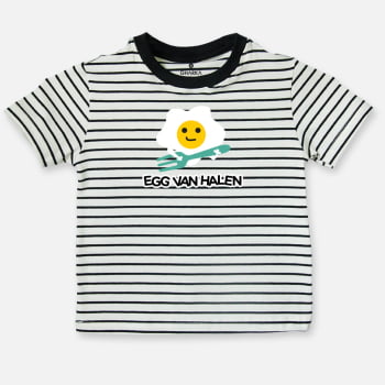 Camiseta infantil Egg Van Halen 