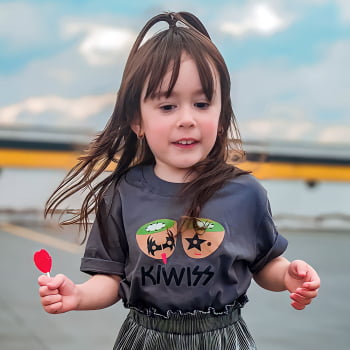 Camiseta infantil Kwiss