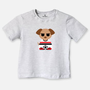 Camiseta Dog Soccer Tricolor 