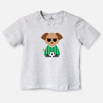 Camiseta Dog Soccer Alviverde 