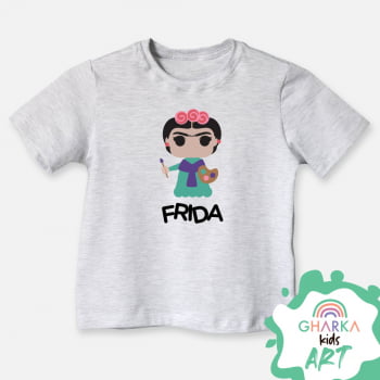 Camiseta Infantil Sem Gênero Frida