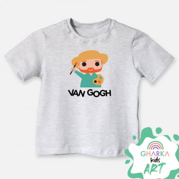 Camiseta Infantil Sem Gênero Van Gogh