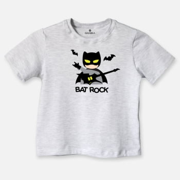 Camiseta Infantil Bat Rock