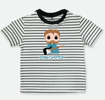 Camiseta infantil Eric Clapton 