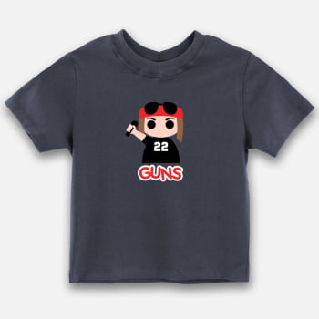 Camiseta Infantil Guns