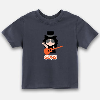 Camiseta Infantil Guns Slash