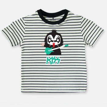 Camiseta infantil Kiss