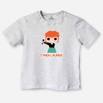 Camiseta infantil Cyndi Lauper 