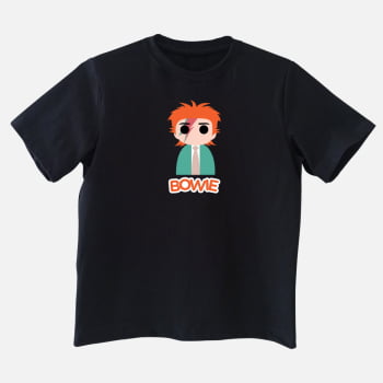 Camiseta Infantil Bowie