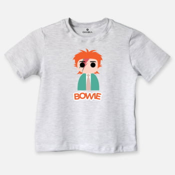 Camiseta Infantil Bowie