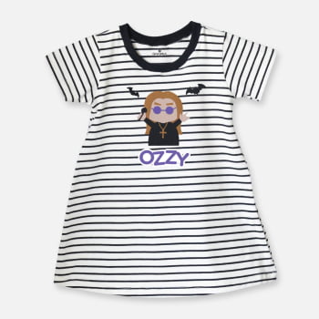 Vestido infantil listrado Ozzy