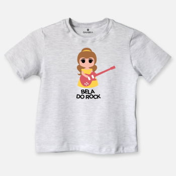 Camiseta infantil Bela do Rock 