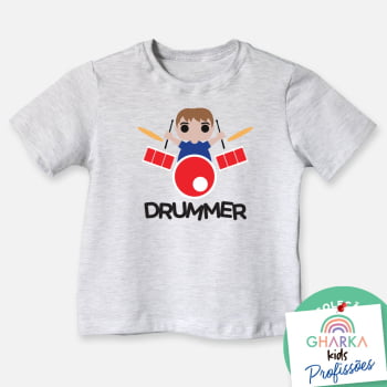 Camiseta infantil Drummer