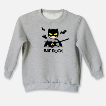 Moletom Infantil Bat Rock