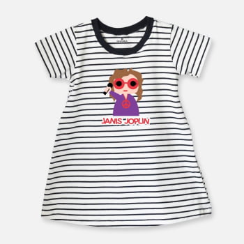 Vestido infantil Janis Joplin 