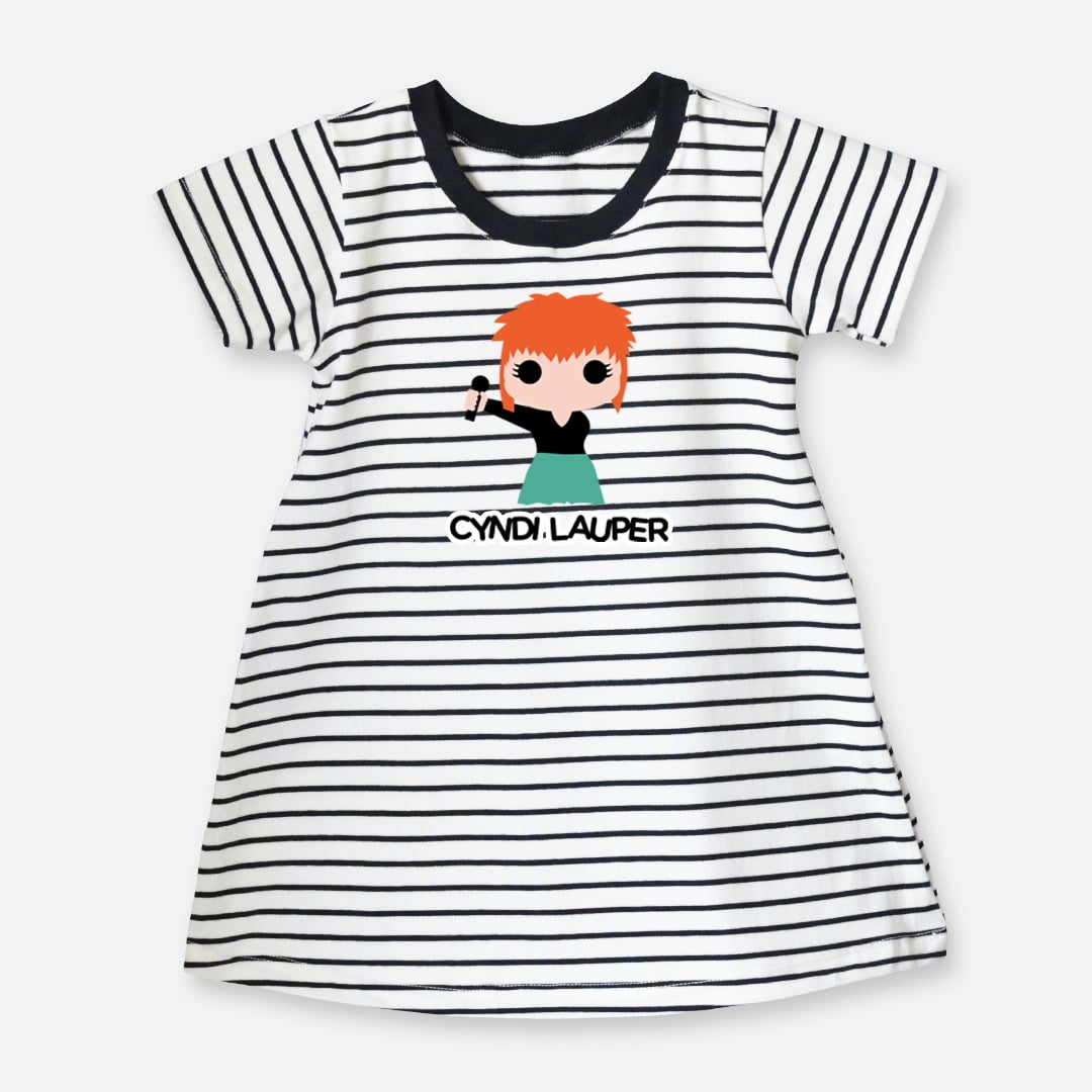 Vestido infantil Cyndi Laupper 